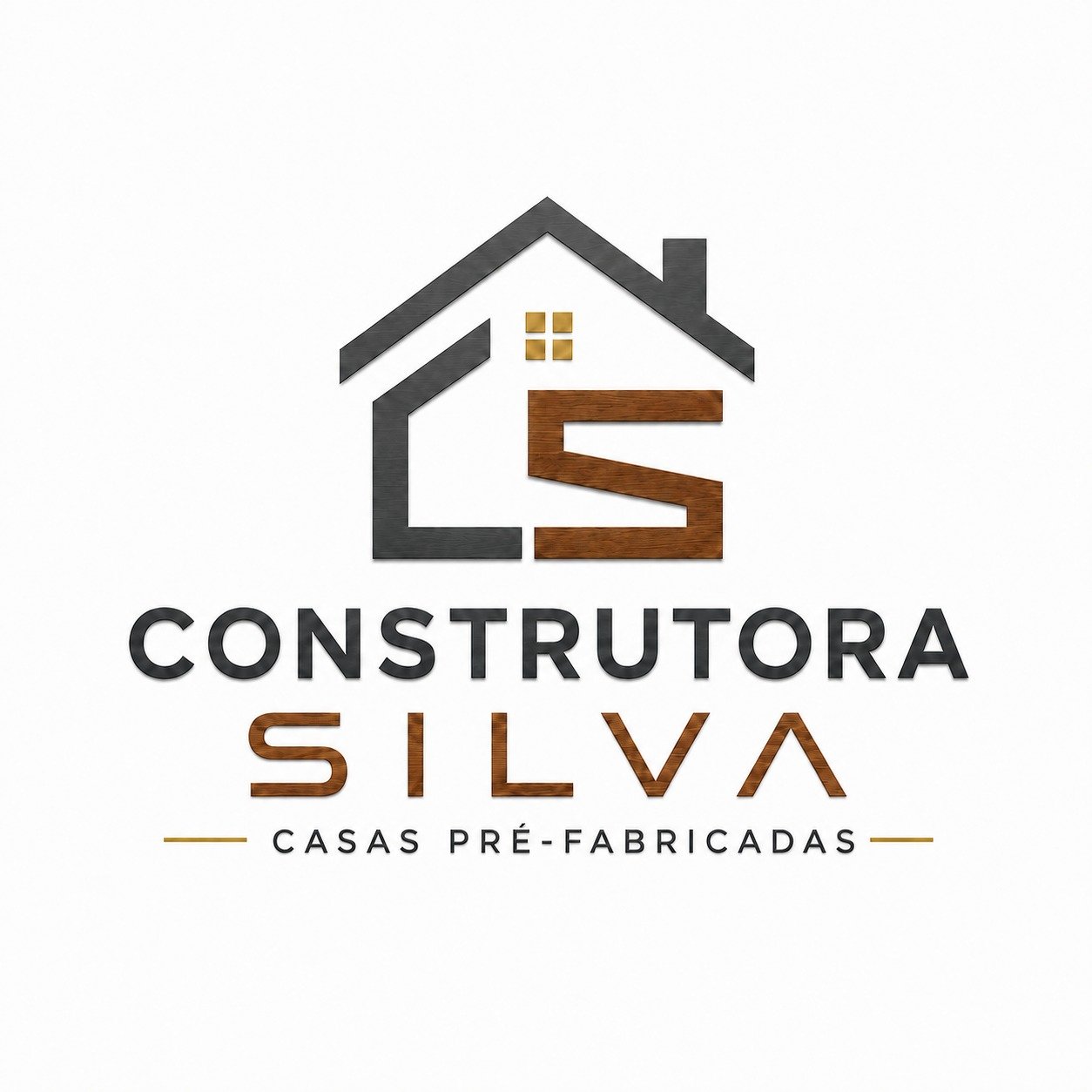 Logo Construtora Silva Especializada em Casas Pré Fabricadas