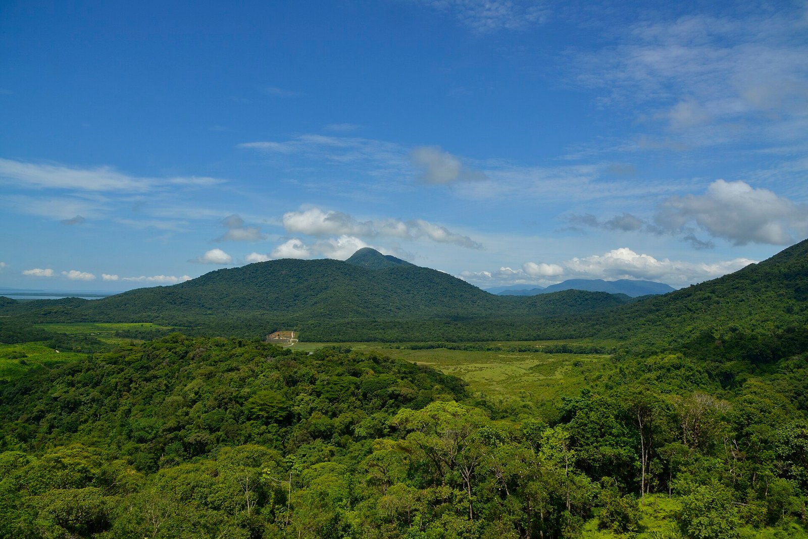 Vista da baía a partir do Mirante de Guaraqueçaba